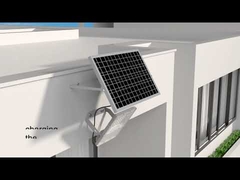 TK02 Cahaya Tinggi 6500K Led Lampu Banjir Daya Surya 30w 60w 200w Taman