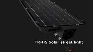 TR-HS Tingkatkan Pencahayaan Luar Ruangan! Lampu Jalan Panel Surya Topcon Efisiensi Tinggi