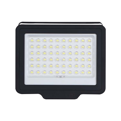 100 Watt Outdoor Solar Powered Flood Light Heat Dissipation Shell  170lm/w