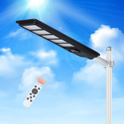 300W High Power LED Solar Street Light dengan LiFePO4 Lithium Battery dan IP66 Waterproof untuk digunakan di luar ruangan