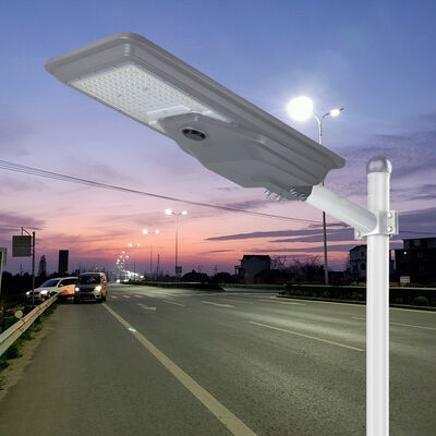 IP65 Lithium Battery 100w 300w 500w All in One Solar Street Light untuk penggunaan jalan raya luar ruangan