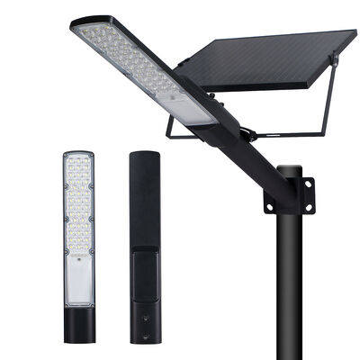 KCD 100W LiFePO4 Lithium Battery IP65 Rated Solar Street Light dengan Lampu Jalan LED Efisiensi Tinggi
